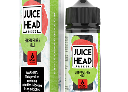 JUICE HEAD FREEZE 6MG E-LIQUID STRAWBERRY KIWI 1COUNT