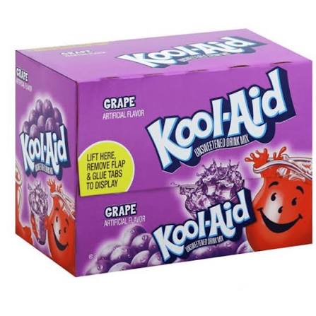 KOOL-AID 0.14oZ 48PACKS GRAPE 1BOX