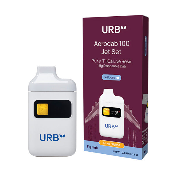 URB AERODAB 100 JET SET 1.5G DISPOSABLE 6PACK