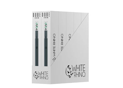 WHITE RHINO DUBE VAPORIZER STARTER KIT - 10 COUNT