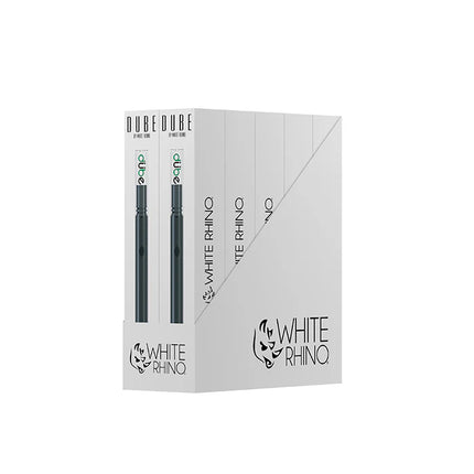 WHITE RHINO DUBE VAPORIZER STARTER KIT - 10 COUNT