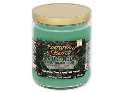 SMOKE ODOR CANDLE   13OZ 1 COUNT