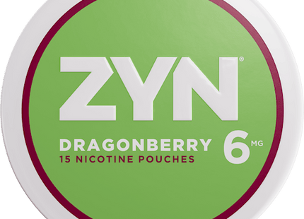 ZYN NICOTINE POUCHES 6MG -  5ROLLS