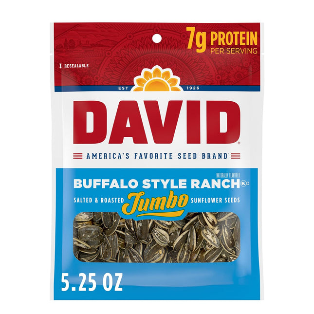 DAVID SUNFLOWER BUFFALO STYLE RANCH 5.25 OZ