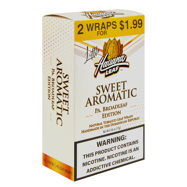 HAVANA LEAF SWEET AROMATIC 2PK