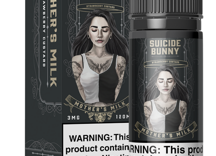 SUICIDE BUNNY 3MG E-LIQUID 120ML 1COUNT