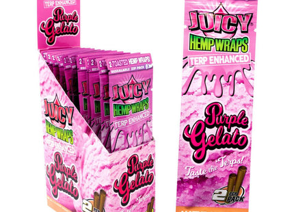 JUICY 2PK HEMP WRAPS   25COUNT