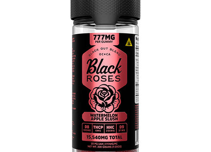 BLACK ROSES GUMMIES 20 CT JAR