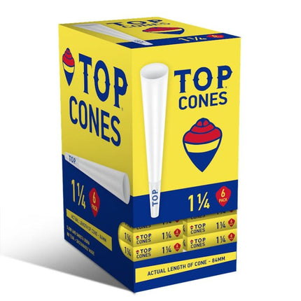TOP CONES 1 1/4 6PK - 24CT
