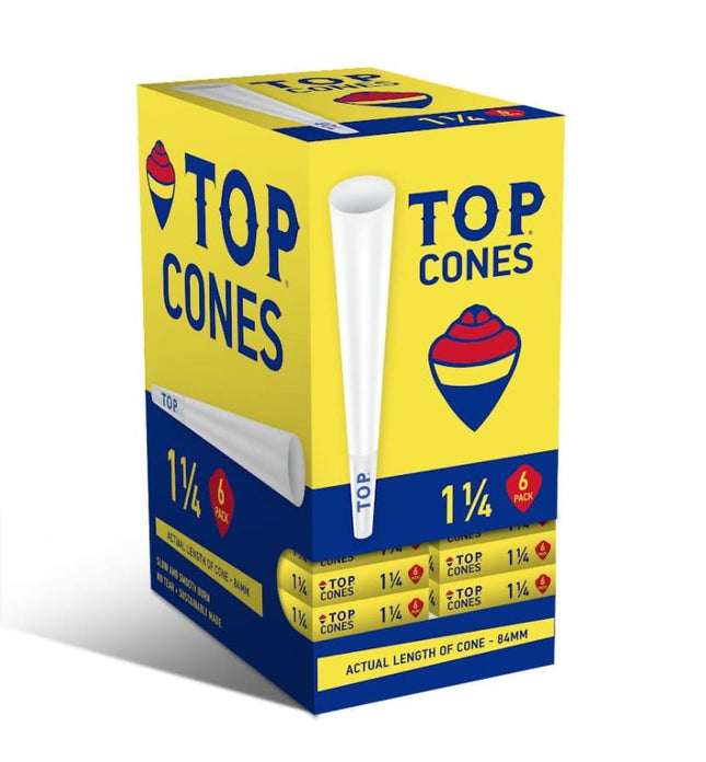 TOP CONES 1 1/4 6PK - 24CT