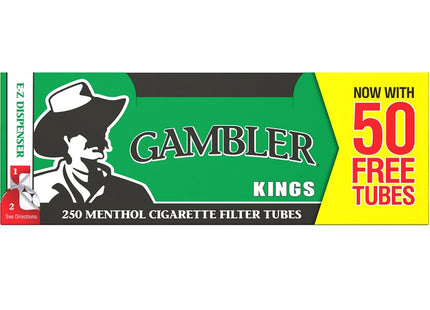 GAMBLER MENTHOL KING - 250 /4PK
