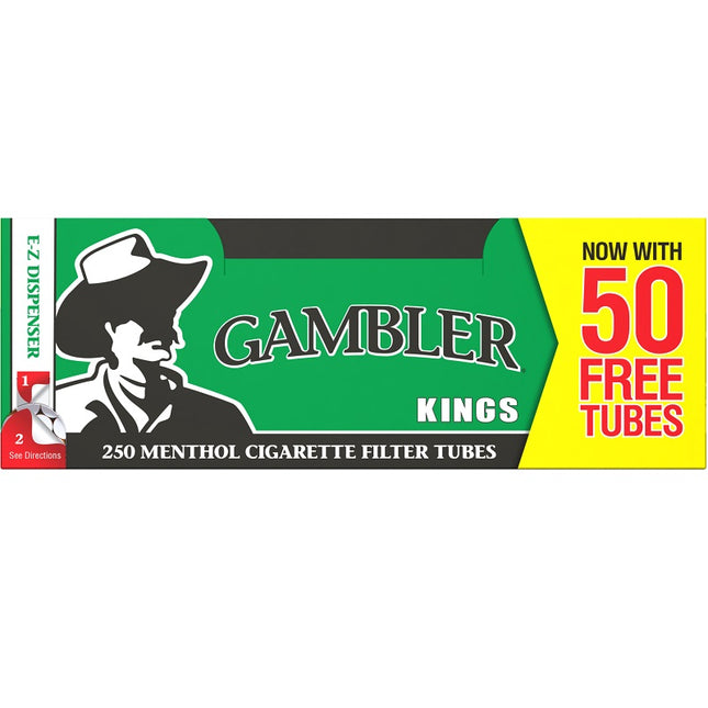GAMBLER MENTHOL KING - 250 /4PK
