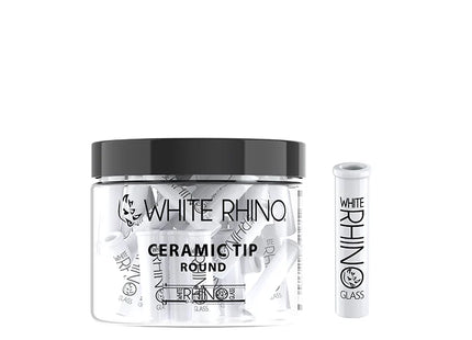 WHITE RHINO CERAMIC TIP ROUND - 50 COUNT
