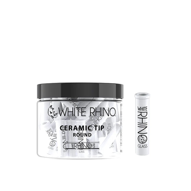 WHITE RHINO CERAMIC TIP ROUND - 50 COUNT