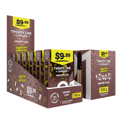 21 1ML CART 9.99$  MAC1 6PK