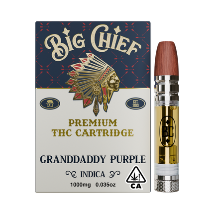 BC 2G CART GRANDDADDY PURP 6PK