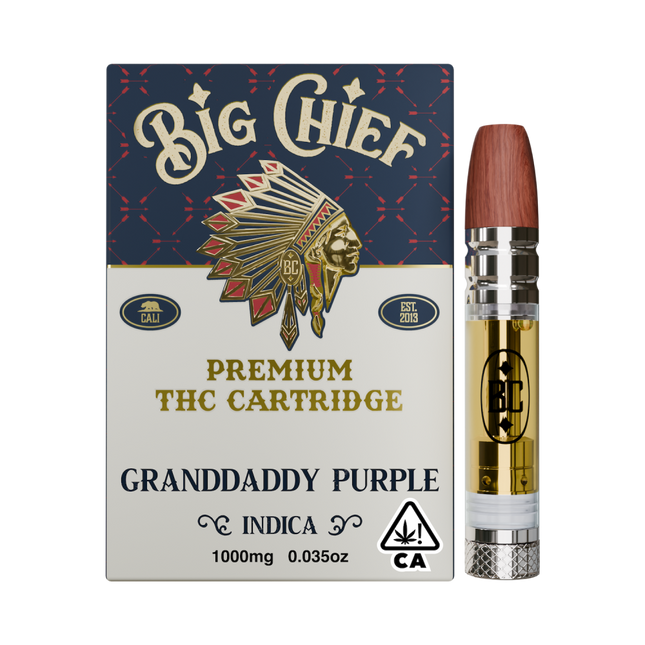 BC 2G CART GRANDDADDY PURP 6PK