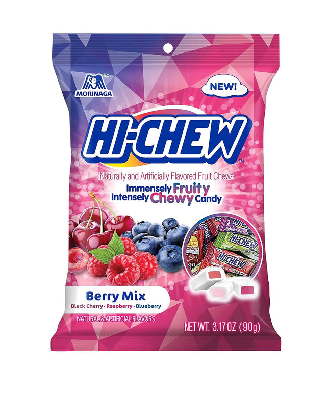 HI-CHEW 3.17oZ CHEWY CANDY BERRY MIX 1COUNT