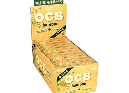 OCB BAMBOO 1 1/4 W/TIPS 24CT
