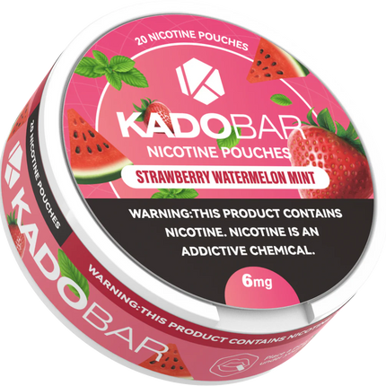 KADO 6MG NICOTINE STRAWBY WTM