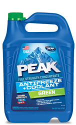 PEAK GREEN CONCENTRATE ANTIFREEZE FULL STRENGTH