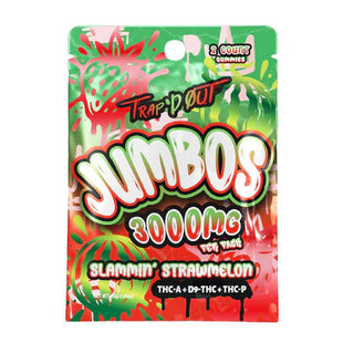 HIXOTIC TRAP'D OUT JEFFREY 2PK JUMBOS 3000MG GUMMIES 15PACKS