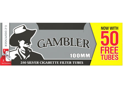 GAMBLER SILVER 100MM - 250/4PK