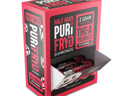 HALF BAK'D THC-A 2G PRE ROLL DIAMOND 20COUNT