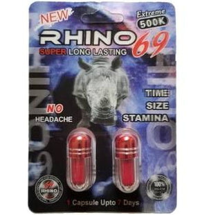 RHINO 69 DOUBLE PILL 900K 24 COUNT