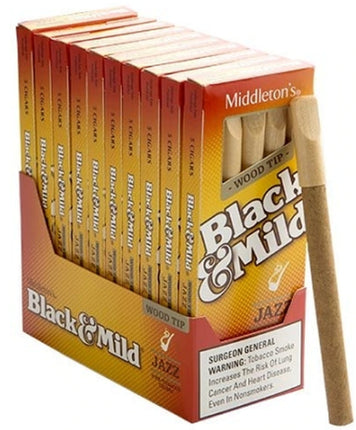 BLACK & MILD 5PK JAZZ WT 10PKS