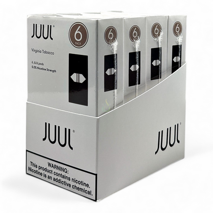 JUUL PODS VIRGINA 5%- 6 PK