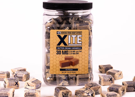 XITE D9 30MG DELTA 9 CHOCOLATES & EDIBLES 70COUNT