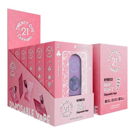 21 2ML DISP PINK RUNTZ 6PK