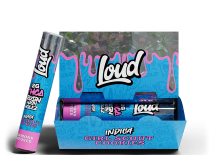 LOUD 2 GRAM THCA ROSIN HASH HOLEZ  - 20 COUNT