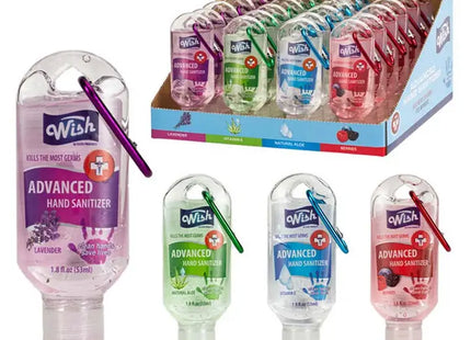 WISH SANITIZER 1.85 OZ W/CLIP