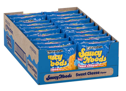 MARUCHAN 3.23oZ SAUCY NOODS SWEET CHEESE FLAVOR 20COUNT