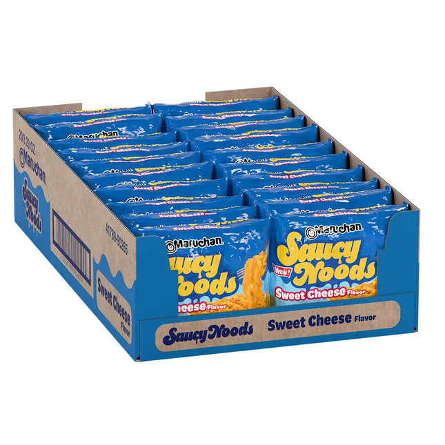 MARUCHAN 3.23oZ SAUCY NOODS SWEET CHEESE FLAVOR 20COUNT