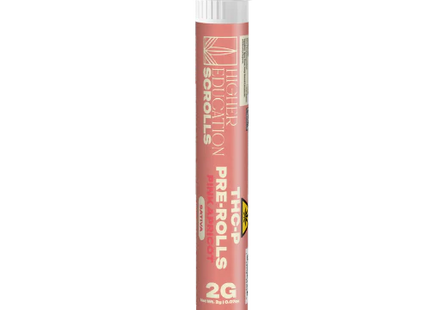 HIGHER EDUCATION SCROLLS 2G THC-P PRE-ROLLS  20COUNT