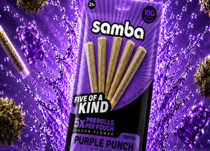 SAMBA FIVE OF A KIND 2G 2PK PRE-ROLLS 10PACKS
