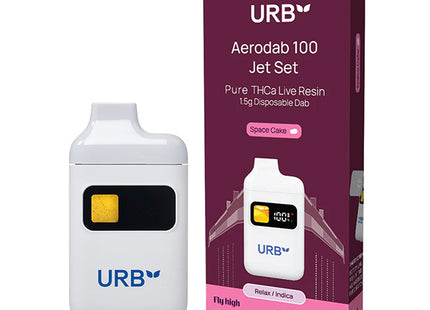 URB AERODAB 100 JET SET 1.5G DISPOSABLE 6PACK