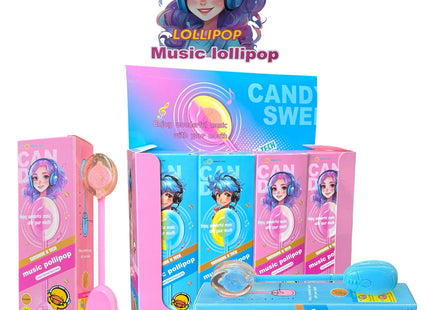 MUSIC LOLLIPOPS ASSORTED 8 COUNT