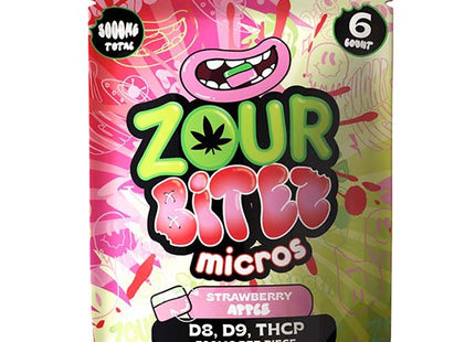 ZOUR BITEZ MICROS 500MG 6PK GUMMIES  30COUNT