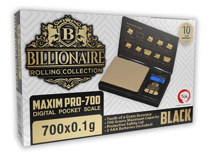 BILLIONAIRE MAXIM PRO 700-BLACK