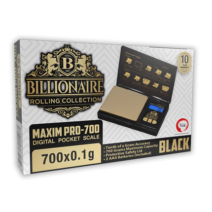 BILLIONAIRE MAXIM PRO 700-BLACK