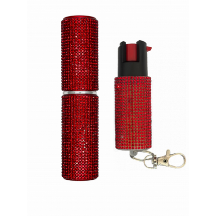 CHEETAH STONES STONES PEPPER SPRAY & STUN GUN - RED