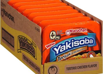 MARUCHAN YAKISOBA 3.98oZ BOWL TERIYAKI CHICKEN FLAVOR 8COUNT