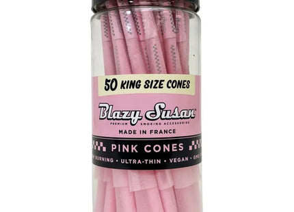 BLAZY PINK KING S CONE JAR 50CT