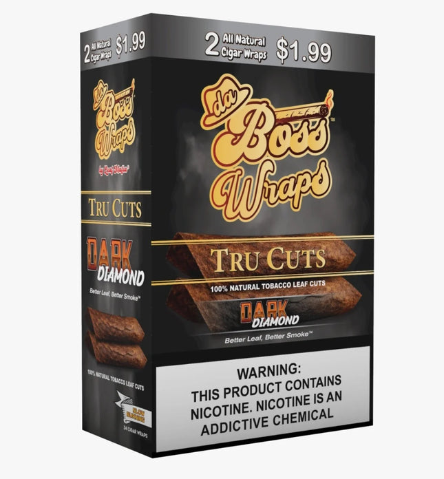 BOSS WRAPS TRU CUTS PRE-PRICED 2 FOR $1.99 12PACKS
