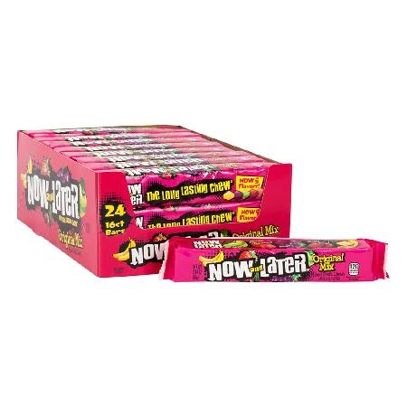 NOW & LATER FRUIT CHEWS ORIGINAL 24PACK
