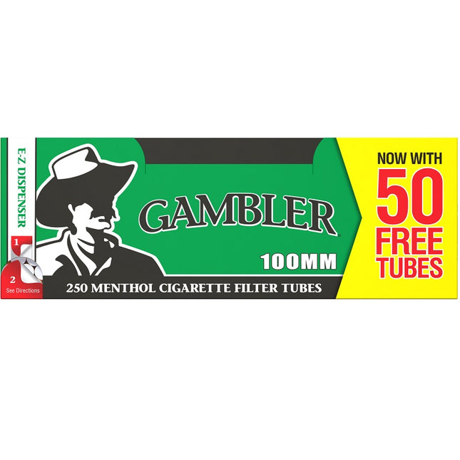 GAMBLER MENTHOL 100MM- 250/4PK